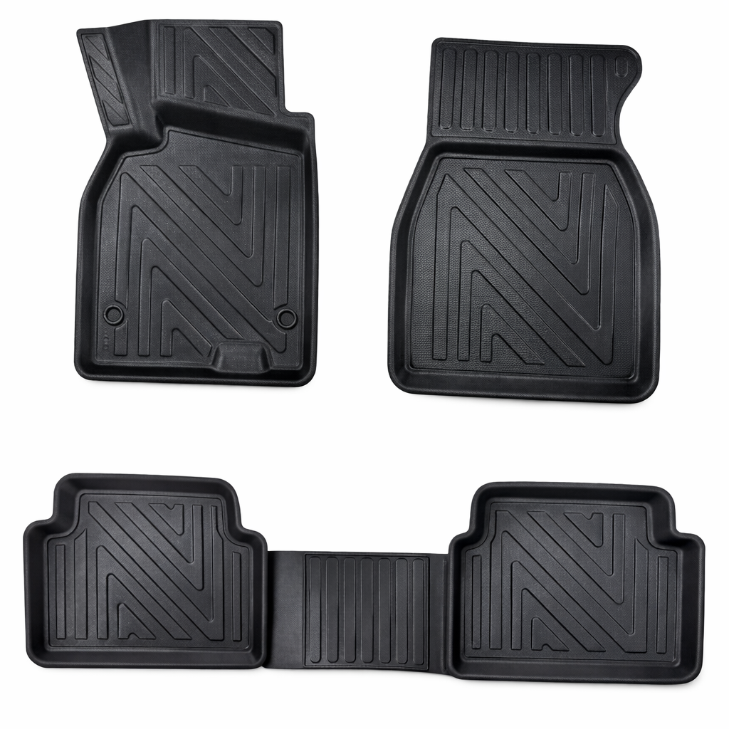 3D Fußmatten Carbonfaser-Optik passend für Renault Megane 4 Limousine ab 2016 1